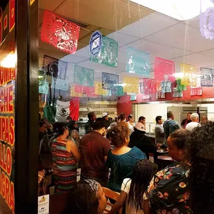 More than 100 tacoholics joined us for the grand opening of Tacos Don Ramon on Mexican Independence Day, September 16, 2017.