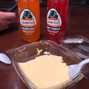 The flan is delicious