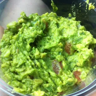 Gauc made fresh as I waited $3.50 with chips