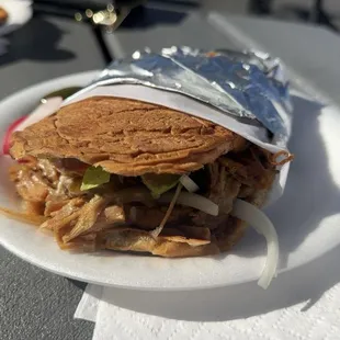 Delicious torta with all the fixings!