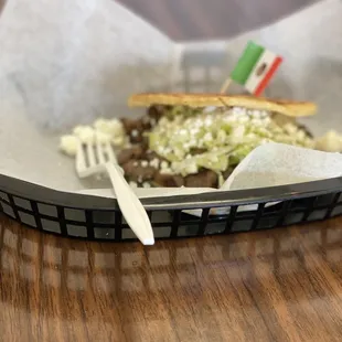 Gordita de asada