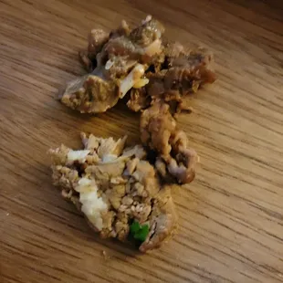 Cartilage asada hard as a rock