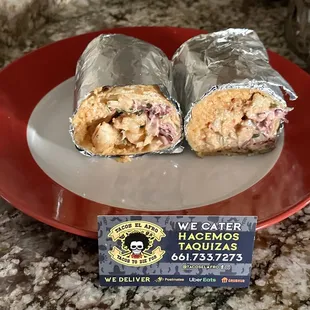 Shrimp Burrito