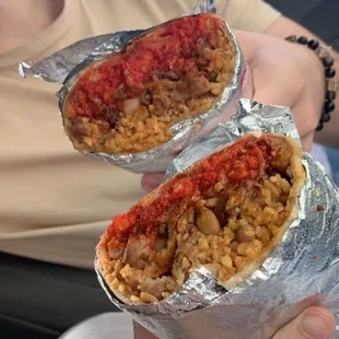 Burrito Regular de Hot-Cheetos y pastor !