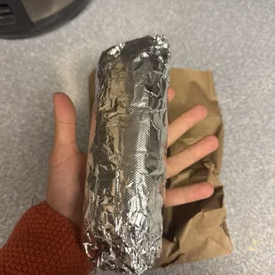 This was a $14 super burrito.