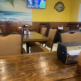 Seating with some booths