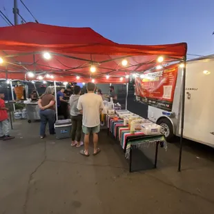 a food truck selling tacos