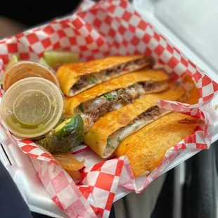 Cant even tell you how friggin&apos; good their Quesabirrias are.