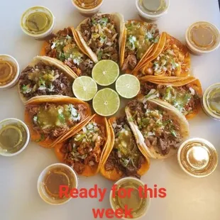 steak tacos pork brisket tongue chicken chorizo ​​birria barbecue