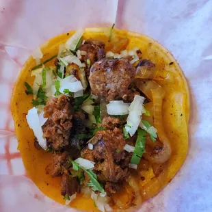 Chorizo taco
