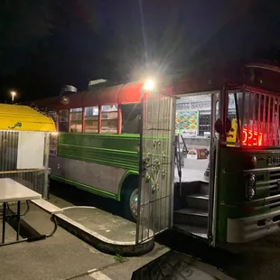 Taco bus entrance