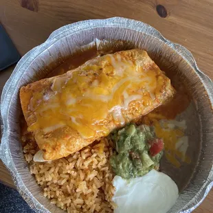 Burrito plate