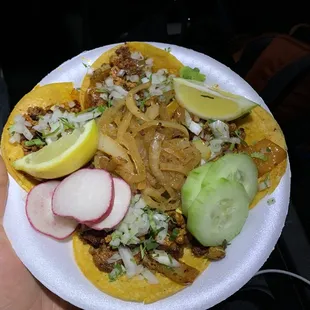 Tacos al pastor x4