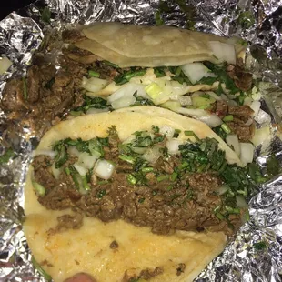 Asada Tacos $1.50 each
