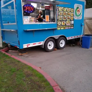The truck.