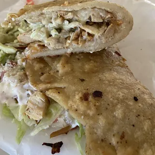 Handmade Corn Quesadilla