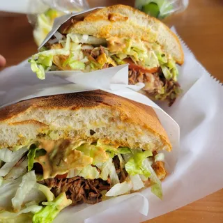 Torta Birria