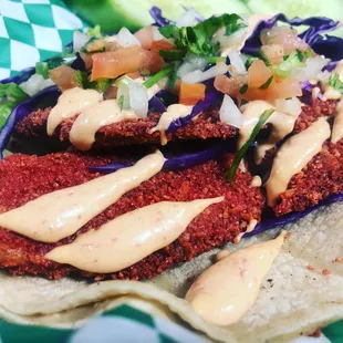 Bandido fire fish taco