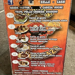 Menu.