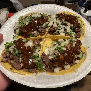 Carne asada tacos $2