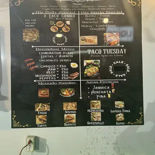 On menu it's listed as HIS Kitchen per the worker