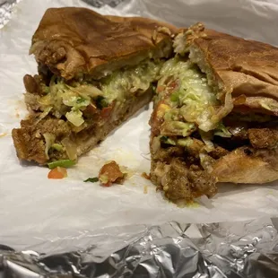 Torta de pastor with everything