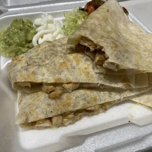 Chicken quesadilla