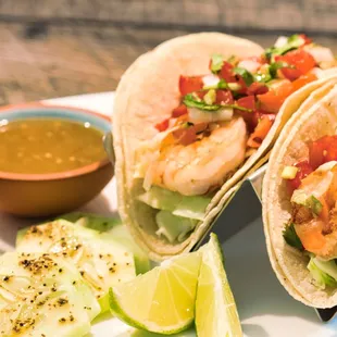 Shrimp tacos