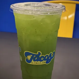 The famous cucumber lime water!!!