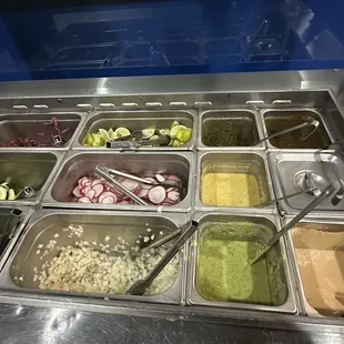 Great salsa bar