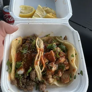 Carne asada taco Chicken taco