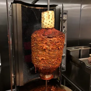 the meat being cooked
