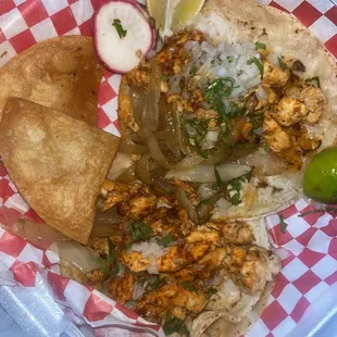 Chicken tacos