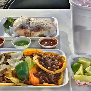 Tacos Campechanos, Torta Campechana &amp; Agua de Jamaica