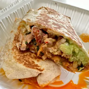 Al Pastor Super Quesadilla