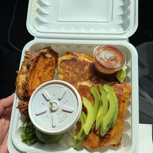 quesabirria + birria tacos