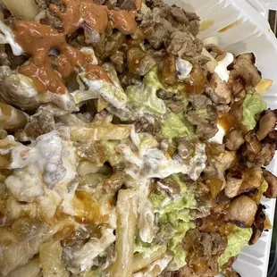 Homemade Chipotle sauce is the dark red