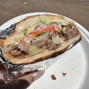 Torta de carne asada
