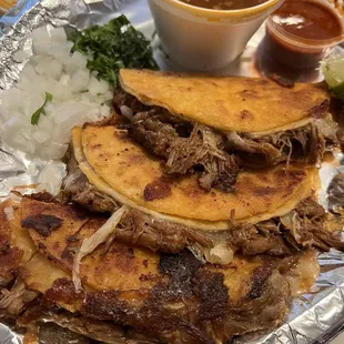 Quesabirria - nicely plated