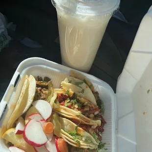 Tacos &amp; Horchata