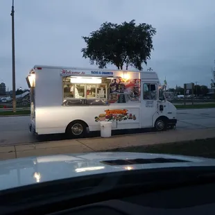 The best taco truck around. Bring your own cocktails
