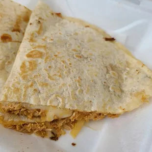 Chicken Quesadilla - $8.99 on Doordash