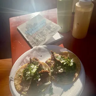 Al Pastor Tacos (no pineapple on top)