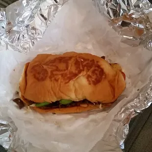 Torta! Go steak! And it's huge!!