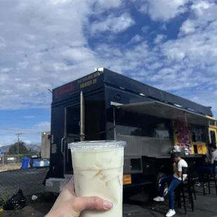 Tacos and free horchata