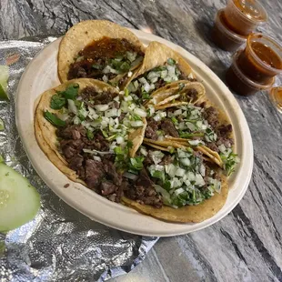 5 Tacos De Asada