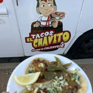 tacos, food