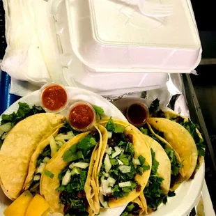 Tacos. De Asada