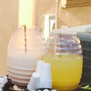 Aguas naturales also available. All made from scratch with real fruit and natural ingredients. (No powders or liquids)