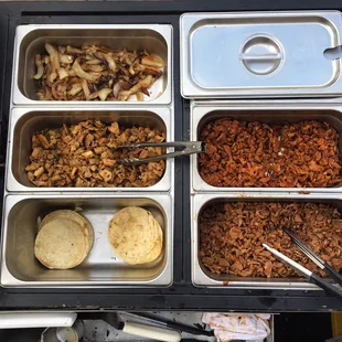 Asada adovada and chicken for this event.